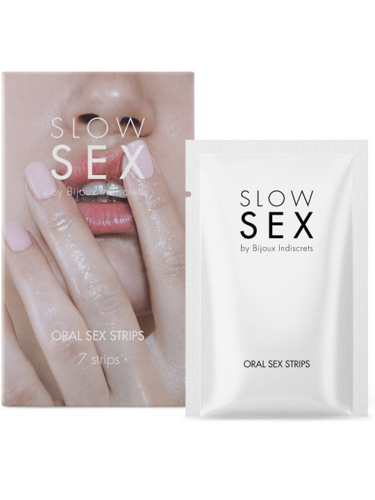 SLOW SEX ORAL SEX STRIPS DE LA MARCA BIJOUX SLOW SEX