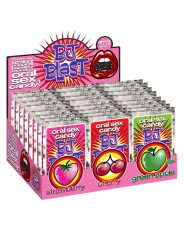 BJ BLAST CARAMELO SEXO ORAL SURTIDO DISPLAY - 36 UDS DE LA MARCA PIPEDREAMS