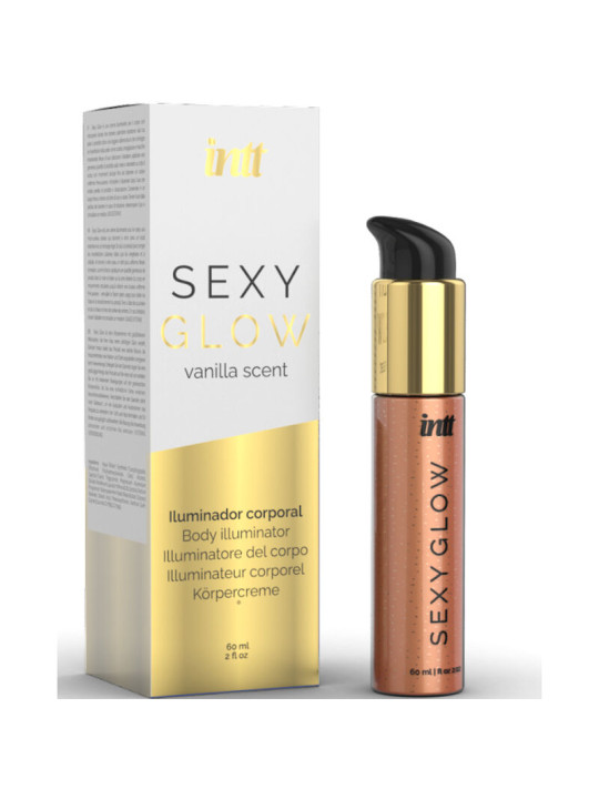 SEXY GLOW ILUMINADOR PIEL CORPORAL DE LA MARCA INTT RELEASES