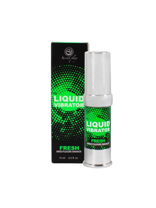 VIBRADOR LIQUIDO FRESH ESTIMULADOR & INTENSIFICADOR PLACE 15 ML DE LA MARCA SECRETPLAY COSMETIC