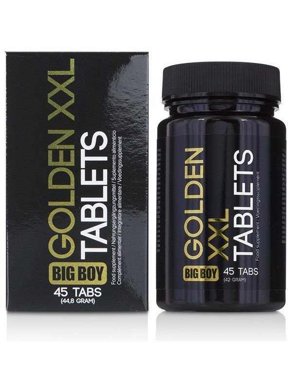 BIG BOY GOLDEN XXL CAPSULAS AUMENTO DEL PENE 45 CAPS DE LA MARCA COBECO - BIG BOY