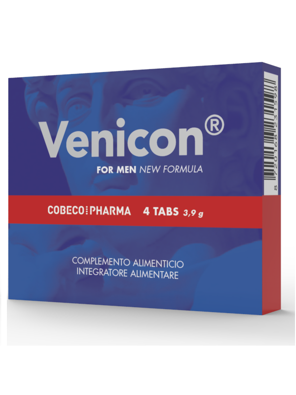 VENICON COMPLEMENTO ALIMENTICIO MASCULINO 4 CAPS DE LA MARCA COBECO PHARMA