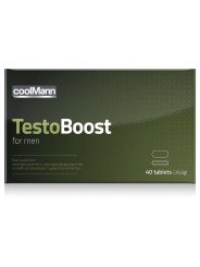 COOLMANN TESTO BOOST POTENCIADOR CON TRIBULUS TERRESTRIS 40 TABS DE LA MARCA COBECO PHARMA