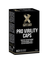 PRO VIRILITY CAPSULAS VITALIDAD Y VIRILIDAD 60 UNIDADES DE LA MARCA XPOWER