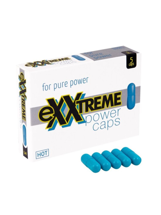 EXXTREME CÁPSULAS ESTIMULANTES 5 CPS DE LA MARCA HOT