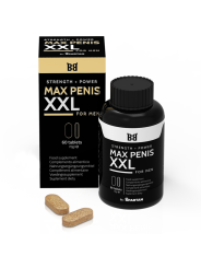 MAX PENIS XXL AUMENTO PENE 60 CÁPSULAS DE LA MARCA BLACK BULL