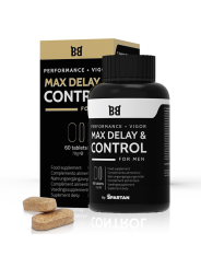 MAX DELAY & CONTROL MÁXIMO RENDIMIENTO PARA HOMBRE 60 CÁPSULAS DE LA MARCA BLACK BULL