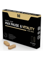 MAX PAUSE & VITALITY RETARDANTE PARA HOMBRE 10 CÁPSULAS DE LA MARCA BLACK BULL