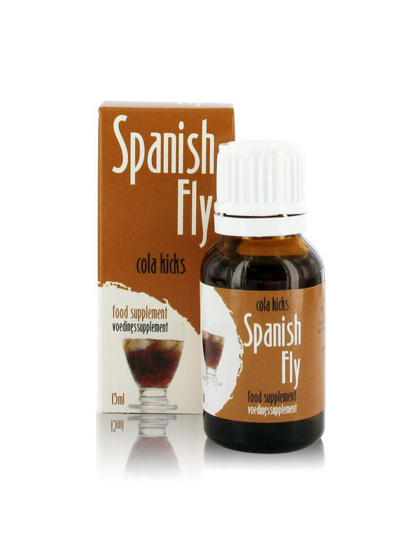 SPANISH FLY COLA KICKS GOTAS ESTIMULANTES 15 ML DE LA MARCA COBECO PHARMA