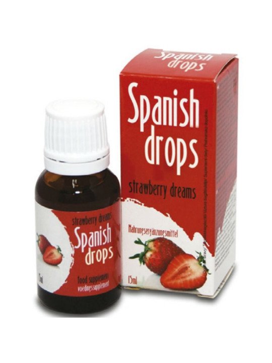 SPANISH FLY STRAWBERRY DREAMS GOTAS ESTIMULANTES 15 ML DE LA MARCA COBECO PHARMA