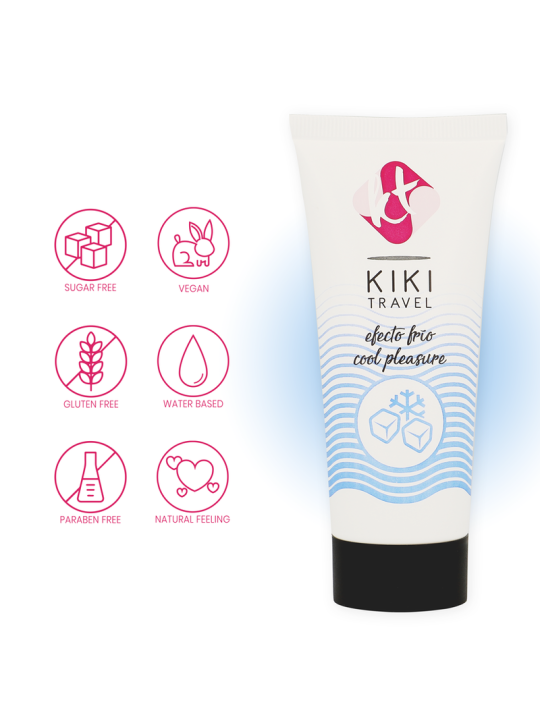 GEL DESLIZANTE EFECTO FRÍO INTENSIFICADOR 50 ML DE LA MARCA KIKÍ TRAVEL