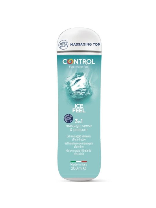 GEL 3 EN 1 ICE FEEL 200 ML DE LA MARCA CONTROL LUBES