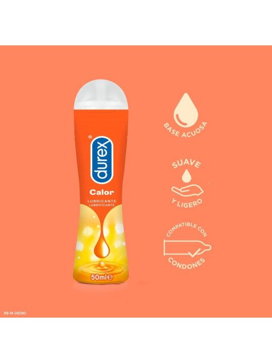 DUREX - LUBRICANTE DUREX PLAY EFECTO CALOR 50 ML DE LA MARCA DUREX LUBES