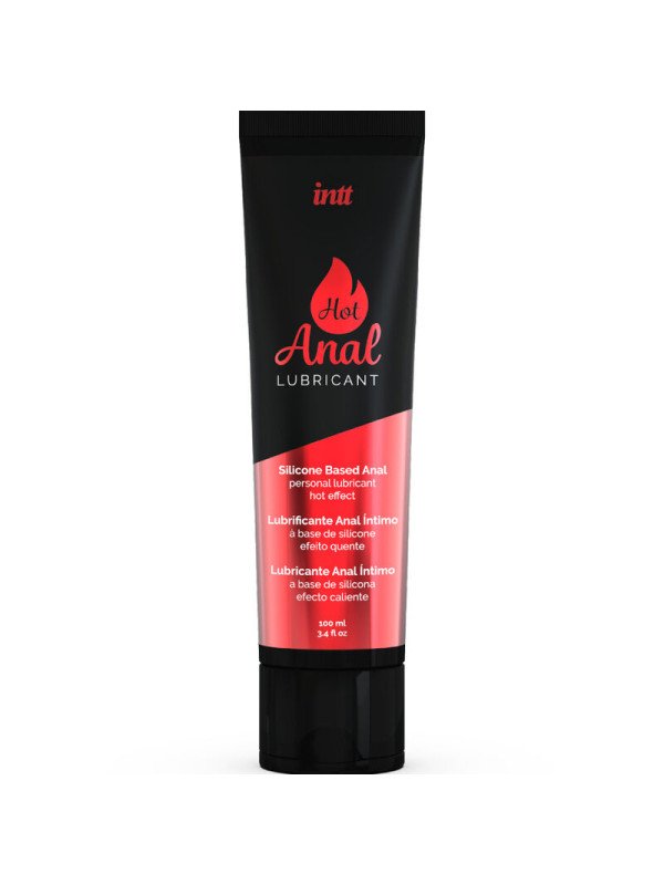 LUBRICANTE ANAL ÍNTIMO BASE SILICONA Y EFECTO CALOR DE LA MARCA INTT LUBRICANTS