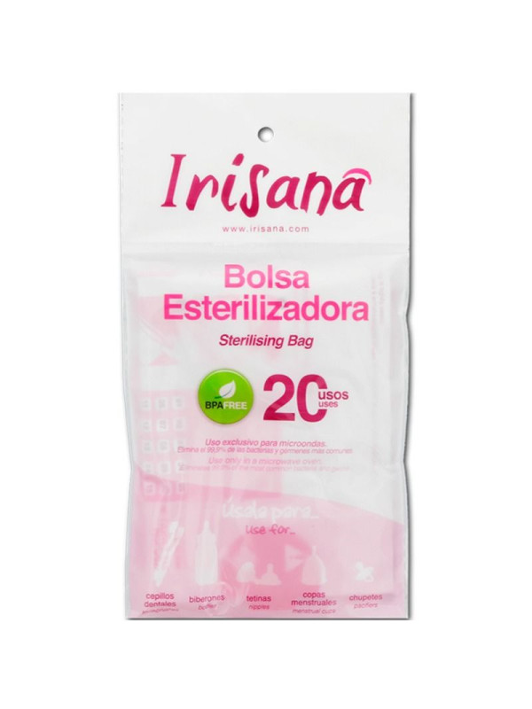 BOLSA ESTERILIZADORA COPA VAGINAL 1 UNIDAD DE LA MARCA IRISCUP