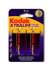 XTRALIFE PILAS ALCALINAS D LR20 1.5V DE LA MARCA KODAK