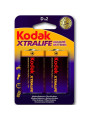 XTRALIFE PILAS ALCALINAS D LR20 1.5V DE LA MARCA KODAK