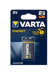 ENERGY PILA ALCALINA 9V LR61 BLISTER*1 DE LA MARCA VARTA