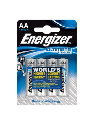 ULTIMATE LITHIUM PILA LITIO AA L91 LR6 1,5V BLISTER*4 DE LA MARCA ENERGIZER