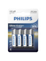 ULTRA ALKALINE PILA AA LR6 BLISTER*4 DE LA MARCA PHILLIPS