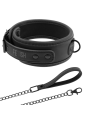 COLLAR CON CADENA CON FORRO DE NOPRENO DE LA MARCA FETISH SUBMISSIVE BONDAGE