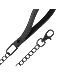 COLLAR CON CADENA CON FORRO DE NOPRENO DE LA MARCA FETISH SUBMISSIVE BONDAGE