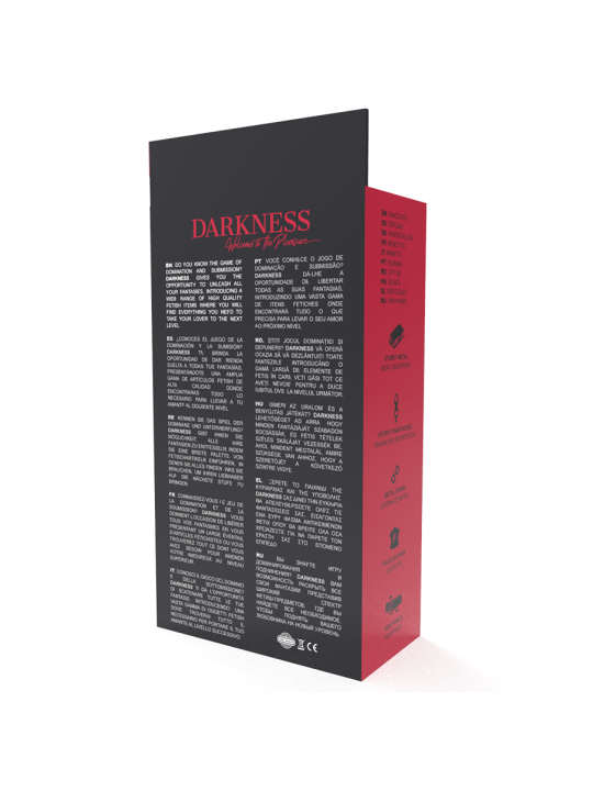 DARKNESS - ESPOSAS MANOS NEGRO DE LA MARCA DARKNESS BONDAGE