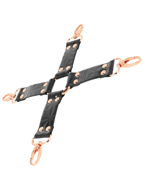 BEGME - BLACK EDITION HOG TIE CUERO VEGANO DE LA MARCA BEGME BLACK EDITION