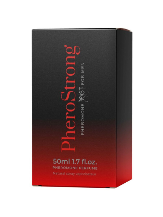 PERFUME CON FEROMONAS BEAST PARA HOMBRE 50 ML DE LA MARCA PHEROSTRONG