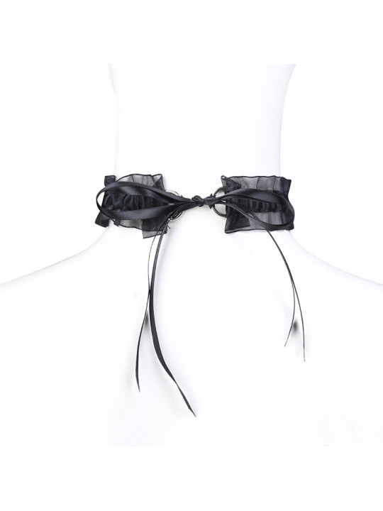 COLLAR FETISH DE ENCAJES DE LA MARCA OHMAMA FETISH