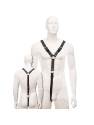 HARNESS MEN NEGRO DE LA MARCA LEATHER BODY