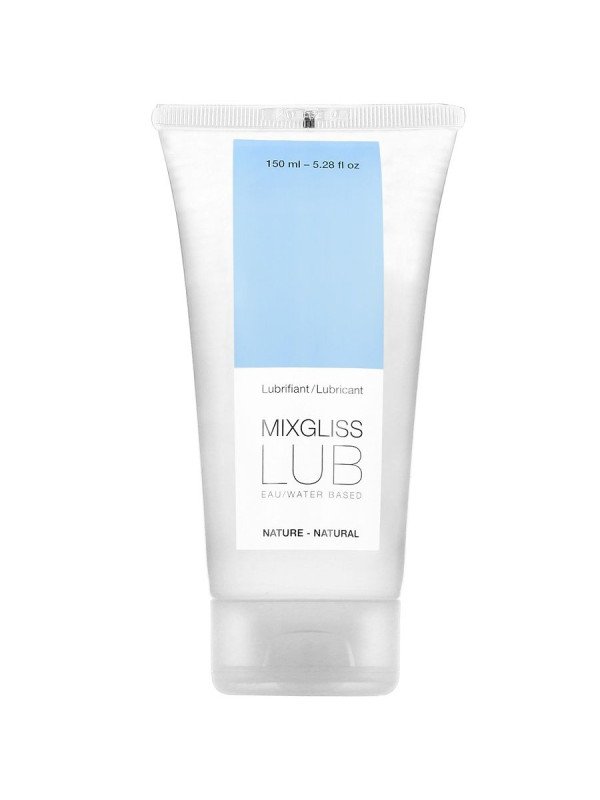 LUBRICANTE BASE DE AGUA NATURAL 150 ML DE LA MARCA MIXGLISS