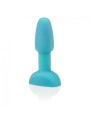 VIBE - RIMMING CONTROL REMOTO ANAL PLUG PETITE TEAL DE LA MARCA B-VIBE