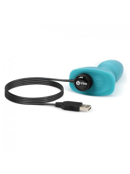 VIBE - RIMMING CONTROL REMOTO ANAL PLUG PETITE TEAL DE LA MARCA B-VIBE