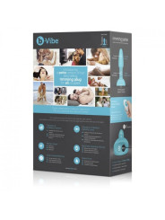 VIBE - RIMMING CONTROL REMOTO ANAL PLUG PETITE TEAL DE LA MARCA B-VIBE