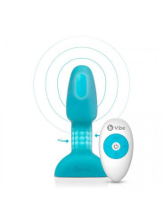 VIBE - RIMMING CONTROL REMOTO ANAL PLUG PETITE TEAL DE LA MARCA B-VIBE