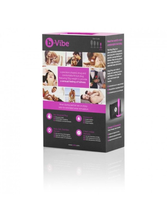 VIBE - SNUG PLUG 1 ROSA DE LA MARCA B-VIBE