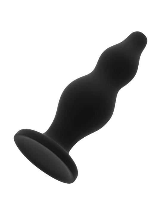 PLUG ANAL DE SILICONA NIVELADO 12 CM DE LA MARCA OHMAMA ANAL