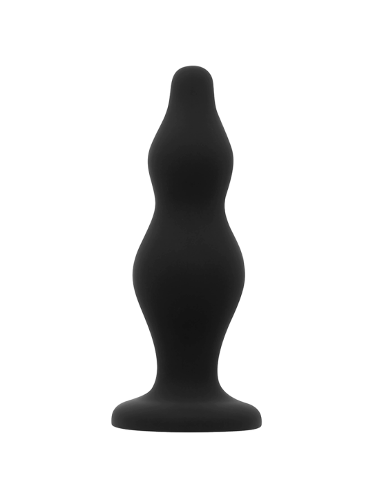 PLUG ANAL DE SILICONA NIVELADO 12 CM DE LA MARCA OHMAMA ANAL