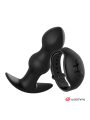 WATCHME CONTROL REMOTO PLUG VIBRADOR ANAL TIBERIO DE LA MARCA ANBIGUO