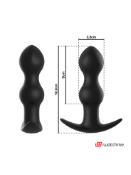 WATCHME CONTROL REMOTO PLUG VIBRADOR ANAL TIBERIO DE LA MARCA ANBIGUO