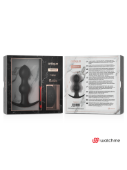 WATCHME CONTROL REMOTO PLUG VIBRADOR ANAL TIBERIO DE LA MARCA ANBIGUO