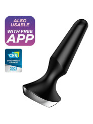 PLUG ILICIOUS 2 PLUG VIBRADOR NEGRO DE LA MARCA SATISFYER CONNECT