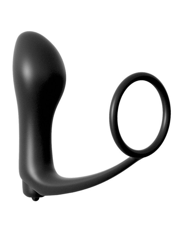 PLUG VIBRADOR ASS-GASM COCKRING DE LA MARCA ANAL FANTASY ELITE COLLECTION