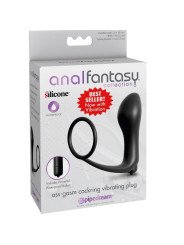 PLUG VIBRADOR ASS-GASM COCKRING DE LA MARCA ANAL FANTASY ELITE COLLECTION