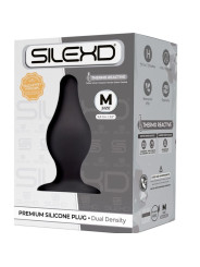 MODELO 2 PLUG ANAL SILICONA PREMIUM SILEXPAN PREMIUM TERMORREACTIVO TALLA M DE LA MARCA SILEXD