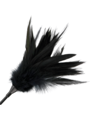 FUSTA CON PLUMA NEGRO DE LA MARCA DARKNESS SENSATIONS