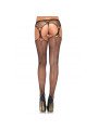 MEDIAS CON LIGUERO EXCLUSIVE NEGRO DE LA MARCA LEG AVENUE HOSIERY