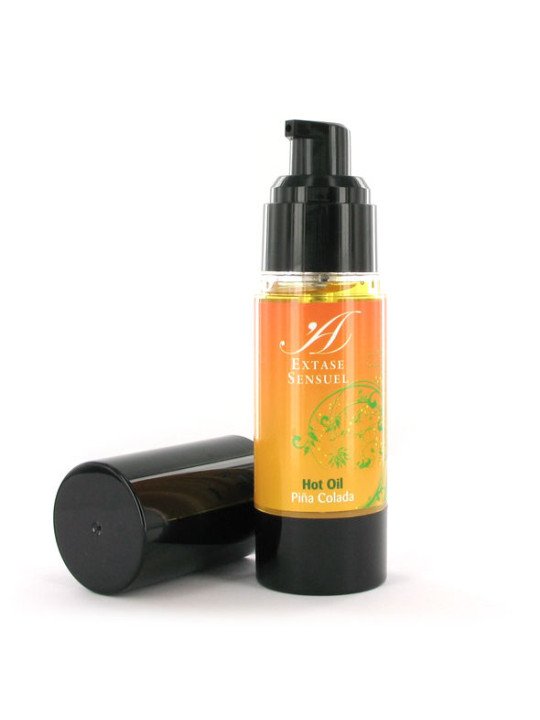 ACEITE ESTIMULANTE CALOR PIÑA COLADA 30 ML DE LA MARCA EXTASE SENSUAL