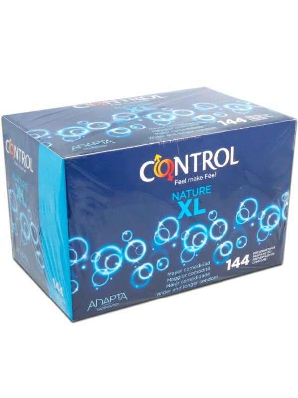 NATURE XL 144 UNIDADES DE LA MARCA CONTROL CONDOMS